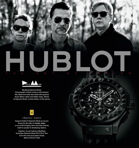 hublot and depeche mode|Hublot Depeche Mode.